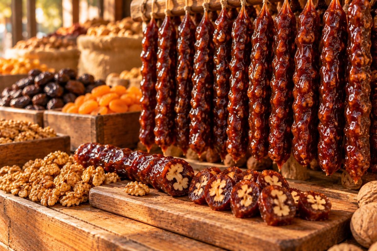 Pekmezli Cevizli Sucuk (Tekli)